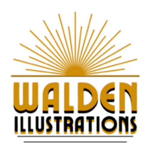 logo Walden illustrations